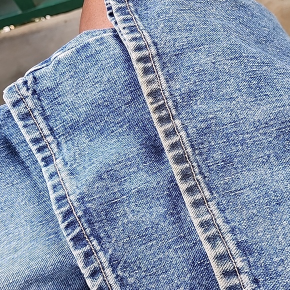 Men's Vintage Rue TwentyOne Jeans, Light Denim Blue, Size 36 X 34 - Picture 10 of 11